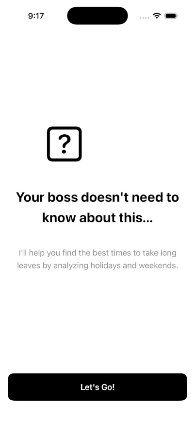 Onboarding welcome